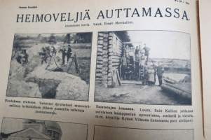 Suomen Kuvalehti 1919 nr 28, kansikuva Virkistävä vesiottelu, H.G Paloheimo, Kirjeitä taiteen kaupungista, Pohjoismaiset musiikkijuhlat, Scapa-lahden tarina, ym.