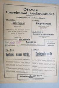 Suomen Kuvalehti 1919 nr 29, kansikuva Reipasta urheilua, Suomen ensimmäinen presidenttiehdokas, Vapaussotamme sankaripatsaat, Sodan salaisista arkistoista, ym.