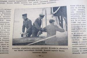 Suomen Kuvalehti 1919 nr 31, kansikuva, Suomen ensimmäinen presidentti K.J. Ståhlberg, Uuden Suomen rakennustyötä, Englantilainen vieras, Sikermä valiomaisemille, ym