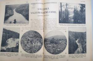 Suomen Kuvalehti 1919 nr 31, kansikuva, Suomen ensimmäinen presidentti K.J. Ståhlberg, Uuden Suomen rakennustyötä, Englantilainen vieras, Sikermä valiomaisemille, ym