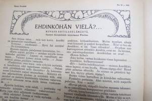 Suomen Kuvalehti 1919 nr 33, kansikuva Elokuu, Kuva pääkaupunkimme lasten kesäelämästä, Pitkämatkaisia valtamerenlaivoja, Sankarihautojen muistomerkkejä, ym.