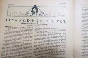 Suomen Kuvalehti 1919 nr 36, kansikuva Berliniläinen näytteljätär Senta Söneland, Sanomalehtikuningas Lordi Northcliffe, Ainoan lapsen hautakivi, ym.