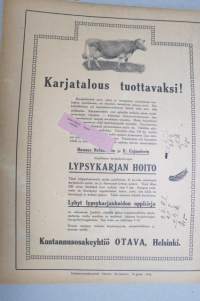 Suomen Kuvalehti 1919 nr 36, kansikuva Berliniläinen näytteljätär Senta Söneland, Sanomalehtikuningas Lordi Northcliffe, Ainoan lapsen hautakivi, ym.