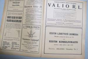 Suomen Kuvalehti 1919 nr 42, kansikuva Kätketty kenttäpuhelin, Suomalaiset sanomalehtimiehet Virossa, Sodan saavutukset rauhan palveluksessa, ym.