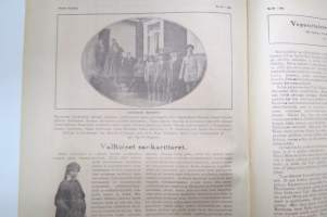 Suomen Kuvalehti 1919 nr 42, kansikuva Kätketty kenttäpuhelin, Suomalaiset sanomalehtimiehet Virossa, Sodan saavutukset rauhan palveluksessa, ym.