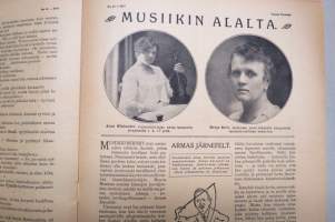 Suomen Kuvalehti 1919 nr 46, kansikuva Junan suistuminen Huopalahdessa, Hiitolan- Raasulin rata, Huopalahden junaonnettomuus, Sarah Bernhardtin silkkikenkä, ym.