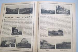 Suomen Kuvalehti 1919 nr 46, kansikuva Junan suistuminen Huopalahdessa, Hiitolan- Raasulin rata, Huopalahden junaonnettomuus, Sarah Bernhardtin silkkikenkä, ym.