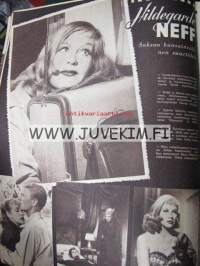 Elokuva-Aitta 1953 nr 4  (kannessa Matti Oravisto ja Chris Paischeff), Ingrid ja lapset, Hildegarde Neff, Sonia Henie