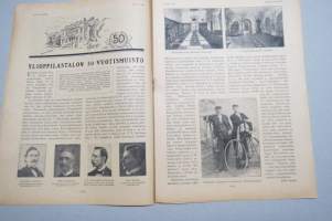 Suomen Kuvalehti 1920 nr 47, kansikuva Maalauksellinen valokuva-aihe, Puoli vuosisataa villikansan keskuudessa, Ahvenanmaan selostajakomitea, ym.