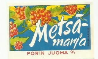 Metsä-Marja  -   juomaetiketti