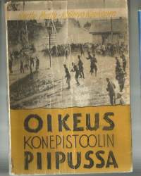 Oikeus konepistoolin piipussaTekijä: Murto K. &amp; Kaukonen K. - Kemin veritorstai 1949