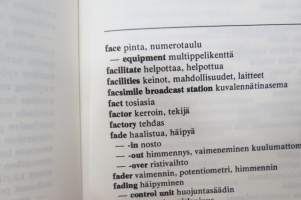 Englantilais-suomalainen elektroniikka- ja instrumentointisanasto