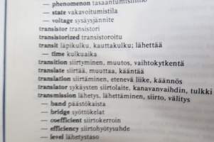 Englantilais-suomalainen elektroniikka- ja instrumentointisanasto