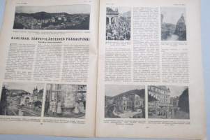 Suomen Kuvalehti 1920 nr 30, kansikuva Pieni merenneito, Karlsbad - terveyslähteiden pääkaupunki, Keskikesän juhlia, Mustiala kesäkursseilla, ym.