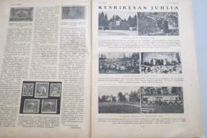 Suomen Kuvalehti 1920 nr 30, kansikuva Pieni merenneito, Karlsbad - terveyslähteiden pääkaupunki, Keskikesän juhlia, Mustiala kesäkursseilla, ym.