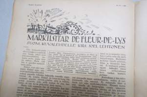 Suomen Kuvalehti 1920 nr 30, kansikuva Pieni merenneito, Karlsbad - terveyslähteiden pääkaupunki, Keskikesän juhlia, Mustiala kesäkursseilla, ym.