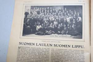 Suomen Kuvalehti 1920 nr 15, kansikuva Synnöve ja Storbjörn lapsina, Suomen laulun Suomen lippu, Viikon kuvia Virosta, Maaherroja ja herrattaria, Kalliola, ym.