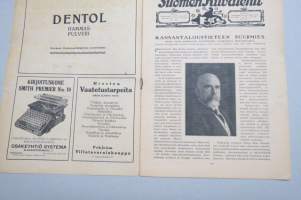 Suomen Kuvalehti 1920 nr 39, Syksy tuhoo, Porolaidunsopimus Suomen ja Norjan välillä, Viron hallitus, Suomen muinaismuistoyhdistys 50-vuotias, ym.
