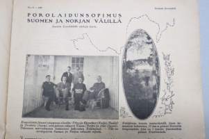 Suomen Kuvalehti 1920 nr 39, Syksy tuhoo, Porolaidunsopimus Suomen ja Norjan välillä, Viron hallitus, Suomen muinaismuistoyhdistys 50-vuotias, ym.