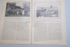 Suomen Kuvalehti 1920 nr 28, kansikuva Pieni kylpijä, Pikkulasten messuhuvia, Oulangalla, Messukuvien jälkisatoa, Suom voittoon olympialaissa kisoissa! ym.