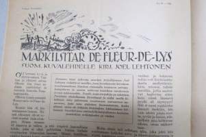 Suomen Kuvalehti 1920 nr 28, kansikuva Pieni kylpijä, Pikkulasten messuhuvia, Oulangalla, Messukuvien jälkisatoa, Suom voittoon olympialaissa kisoissa! ym.