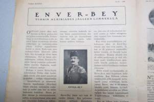 Suomen Kuvalehti 1920 nr 40, kansikuva Irma Törnroos, Jenny Lind - Pohjolan satakielen 100-vuotismuisto, Otravaaran rikkikiisulouhimo, Suomalaista sisua, ym