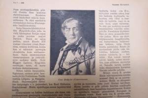 Suomen Kuvalehti 1920 nr 7, kansikuva 8-vuotias varvastanssijatar, Sideotsaisen miehen muisto, Hävityksen jäljet, Valkoisen kenraalin vastaanotto helsingissä, ym.