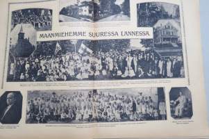 Suomen Kuvalehti 1920 nr 7, kansikuva 8-vuotias varvastanssijatar, Sideotsaisen miehen muisto, Hävityksen jäljet, Valkoisen kenraalin vastaanotto helsingissä, ym.