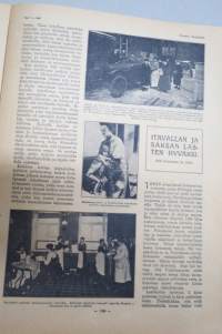 Suomen Kuvalehti 1920 nr 7, kansikuva 8-vuotias varvastanssijatar, Sideotsaisen miehen muisto, Hävityksen jäljet, Valkoisen kenraalin vastaanotto helsingissä, ym.