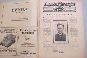 Suomen Kuvalehti 1920 nr 37, kansikuva &quot;Syyskuva sisämaasta&quot;, Suomalaisia filmifarsseja, Vuoden satoa näytteillä, Venäläisten pako Saksaan, ym.