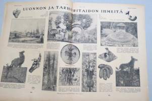 Suomen Kuvalehti 1920 nr 37, kansikuva &quot;Syyskuva sisämaasta&quot;, Suomalaisia filmifarsseja, Vuoden satoa näytteillä, Venäläisten pako Saksaan, ym.