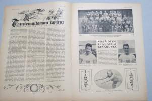 Suomen Kuvalehti 1920 nr 37, kansikuva &quot;Syyskuva sisämaasta&quot;, Suomalaisia filmifarsseja, Vuoden satoa näytteillä, Venäläisten pako Saksaan, ym.