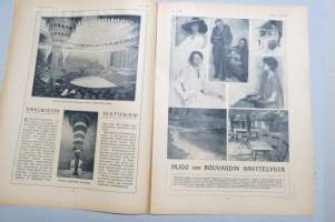 Suomen Kuvalehti 1920 nr 4, kansikuva Nuoren naisen muotokuva Hugo von Bouvardin näyttelystä, Reunavaltojen neuvottelukokous Helsingissä, Karjalan suojeluskunnat,ym.