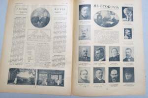 Suomen Kuvalehti 1920 nr 4, kansikuva Nuoren naisen muotokuva Hugo von Bouvardin näyttelystä, Reunavaltojen neuvottelukokous Helsingissä, Karjalan suojeluskunnat,ym.