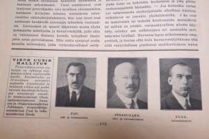 Suomen Kuvalehti 1920 nr 44, kansikuva Kullervo, Ohiolainen sanomalehtimies yhdysvaltain presidentiksi, Suomen koulunuorisotasavalta, Sankari patsaat, ym.