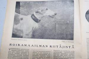 Suomen Kuvalehti 1920 nr 23, kansikuva Tasavallan presidentin tuleva puoliso, rouva Ester Hällström, Tyttö lyseo, Koiramaailman kiitäjistä, ym.