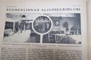 Suomen Kuvalehti 1920 nr 23, kansikuva Tasavallan presidentin tuleva puoliso, rouva Ester Hällström, Tyttö lyseo, Koiramaailman kiitäjistä, ym.