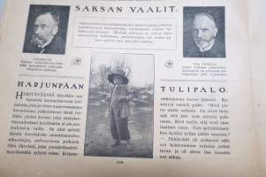 Suomen Kuvalehti 1920 nr 23, kansikuva Tasavallan presidentin tuleva puoliso, rouva Ester Hällström, Tyttö lyseo, Koiramaailman kiitäjistä, ym.
