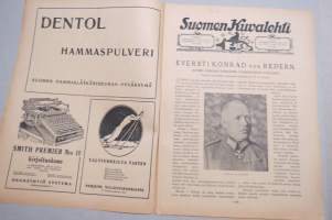 Suomen Kuvalehti 1920 nr 10, kansikuva Stambulin ruusu, Seminaari maanpaossa, Mannerheimin kokoelmat kansallismuseossa, Mitä simpukat voivat aikaansaada, ym.