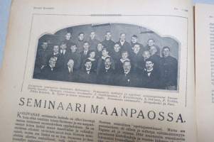 Suomen Kuvalehti 1920 nr 10, kansikuva Stambulin ruusu, Seminaari maanpaossa, Mannerheimin kokoelmat kansallismuseossa, Mitä simpukat voivat aikaansaada, ym.