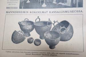 Suomen Kuvalehti 1920 nr 10, kansikuva Stambulin ruusu, Seminaari maanpaossa, Mannerheimin kokoelmat kansallismuseossa, Mitä simpukat voivat aikaansaada, ym.