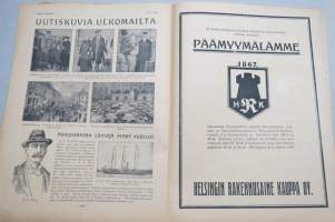 Suomen Kuvalehti 1920 nr 10, kansikuva Stambulin ruusu, Seminaari maanpaossa, Mannerheimin kokoelmat kansallismuseossa, Mitä simpukat voivat aikaansaada, ym.