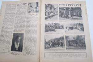 Suomen Kuvalehti 1921 nr 20, kansikuva Harpunsoittaja Lilli Cajanus-Blenner, Tampereen maatalousnäyttelyä odotellessa, Wormsin Luther-juhla, Tornio 300-vuotas, ym.