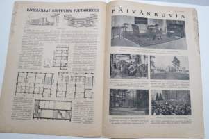 Suomen Kuvalehti 1921 nr 20, kansikuva Harpunsoittaja Lilli Cajanus-Blenner, Tampereen maatalousnäyttelyä odotellessa, Wormsin Luther-juhla, Tornio 300-vuotas, ym.