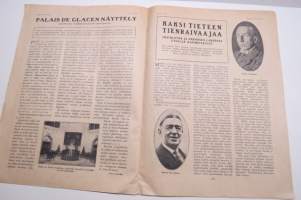 Suomen Kuvalehti 1921 nr 31, kansikuva Uimakauden merkeissä, Hyökkäysvaunukilpailuja katsomassa, Hevosmiesten sivu, Kotimaisia kuvia, Suomalaiset Latviassa, ym.