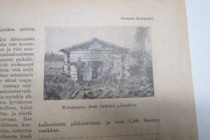 Suomen Kuvalehti 1921 nr 34, kansikuva Kuutamoiden kuussa, Simon taistelu, Valkoisen kankaan kaunottaria, Kotimaisia kuvia, Mitä Ylä-Schlesiassa on tapahtunut, ym.
