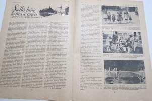 Suomen Kuvalehti 1921 nr 34, kansikuva Kuutamoiden kuussa, Simon taistelu, Valkoisen kankaan kaunottaria, Kotimaisia kuvia, Mitä Ylä-Schlesiassa on tapahtunut, ym.