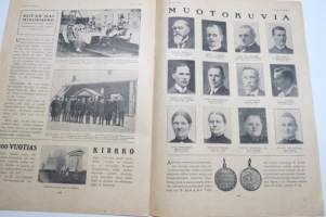 Suomen Kuvalehti 1921 nr 34, kansikuva Kuutamoiden kuussa, Simon taistelu, Valkoisen kankaan kaunottaria, Kotimaisia kuvia, Mitä Ylä-Schlesiassa on tapahtunut, ym.