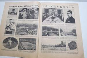 Suomen Kuvalehti 1921 nr 29, kansikuva Kesäinen valokuvaharjoitelma, Hollantilainen Suomi-ystävä itsenäisen Suomen vieraana, Berlinin-lähetystömme lentoretkellä, ym.