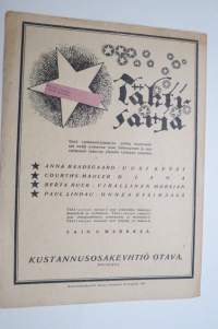 Suomen Kuvalehti 1921 nr 32, kansikuva Kun Itävallan-Suomen jalkapallo-ottelu alkoi, Unkarin edustus Suomessa, Herraskartanoittemme vanhoja kalleuksa, ym.